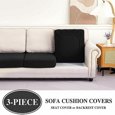 Stretch Couch Cushion Slipcovers Furniture Protector High Quality Fabric Easy Install