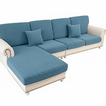 Stretch Couch Cushion Slipcovers Furniture Protector High Quality Fabric Easy Install