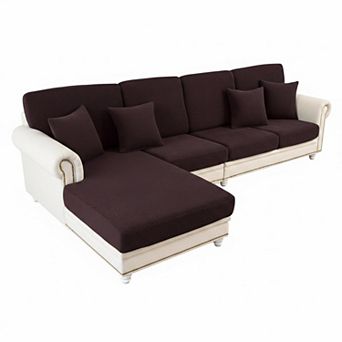 Stretch Couch Cushion Slipcovers Furniture Protector High Quality Fabric Easy Install