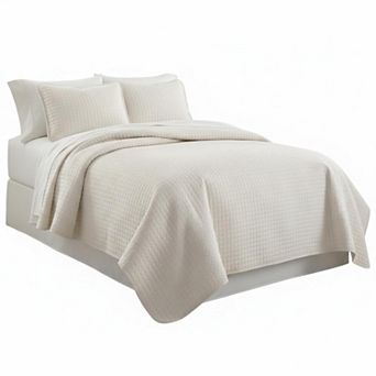 Quilt Bedding Set with Shams Coverlet Lightweight All Season Machine Washable