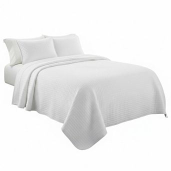 Quilt Bedding Set with Shams Coverlet Lightweight All Season Machine Washable