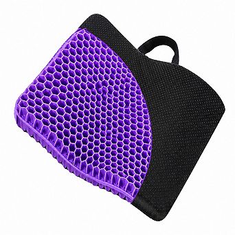 Gel Seat Cushion Double Thick Breathable Non Slip Cover Long Sitting Office Car Trips
