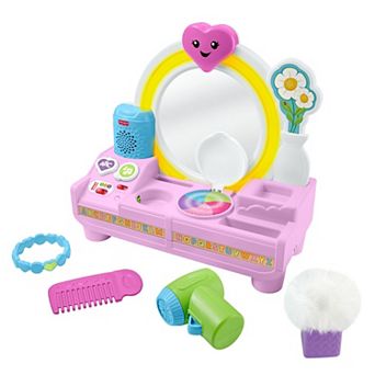 Fisher-Price Laugh & Learn Musical Vanity Playset with 4 Interactive Pieces