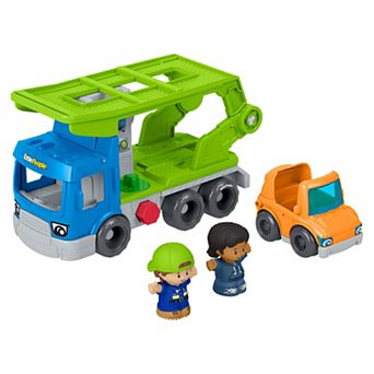 Little People Load & Roll Hauler Car Carrier Vehicle & Figures
