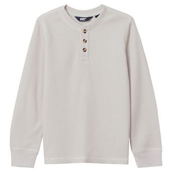 Boys 2-20 Lands' End Long Sleeve Thermal Henley Top