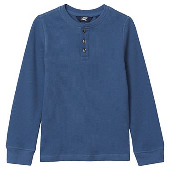 Boys 2-20 Lands' End Long Sleeve Thermal Henley Top