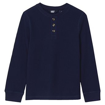 Boys 2-20 Lands' End Long Sleeve Thermal Henley Top