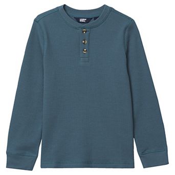 Boys 2-20 Lands' End Long Sleeve Thermal Henley Top
