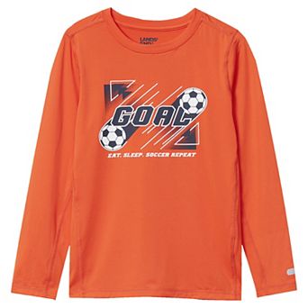 Boys 2-20 Lands' End Active Long Sleeve Graphic Tee