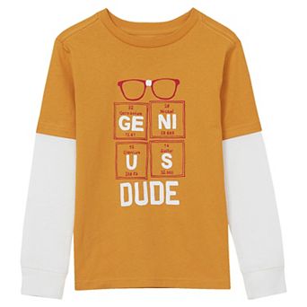 Boys 8-20 Lands' End Long Sleeve Graphic Tee in Husky