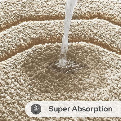 Pink Bathroom Rugs Absorbent Microfiber Bath Mat Non Slip Machine Washable