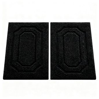 Pink Bathroom Rugs Absorbent Microfiber Bath Mat Non Slip Machine Washable