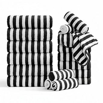 Microfiber Bath Towel Set Highly Absorbent Quick Dry Ultra Soft Bathroom Towels