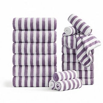 Microfiber Bath Towel Set Highly Absorbent Quick Dry Ultra Soft Bathroom Towels