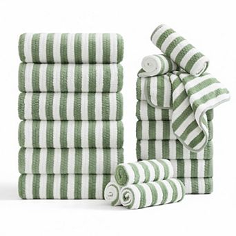 Microfiber Bath Towel Set Highly Absorbent Quick Dry Ultra Soft Bathroom Towels