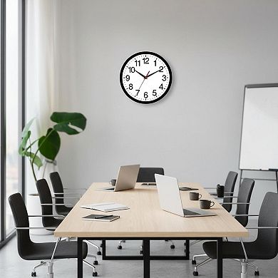 Modern Silent Non-Ticking Large Analog Wall Clock for Living Room Office Home Bedroom Kitchen