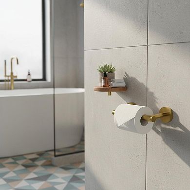 Toilet Paper Holder Wall Mount Double Pivoting 304 Stainless Steel Towel Ring Bath RV Hardware
