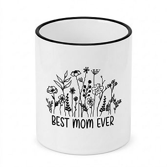 Best Mom Ever Coffee Mug Gift from Kids Birthday Mothers Day 11oz Cup