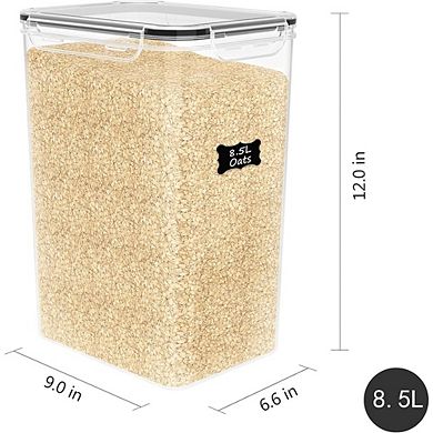 Extra-Large Airtight Food Storage Container with Lid, BPA-Free