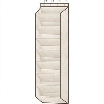 Over Door Hanging Shoe Organizer with Large Deep Pockets
