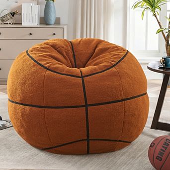 Inhand Oversized Sports Bean Bag Chair, Plush Sofa Couch with Filler for Living Room Bedroom Office
