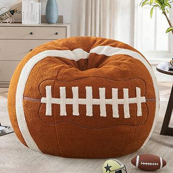 Inhand Oversized Sports Bean Bag Chair, Plush Sofa Couch with Filler for Living Room Bedroom Office