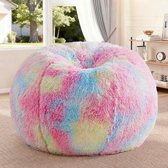 Inhand Oversized Sports Bean Bag Chair, Plush Sofa Couch with Filler for Living Room Bedroom Office