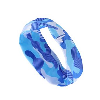 Camouflage Print Headband Elastic Headband for Yoga 1 pc