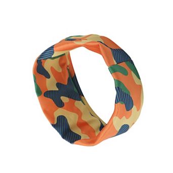 Camouflage Print Headband Elastic Headband for Yoga 1 pc
