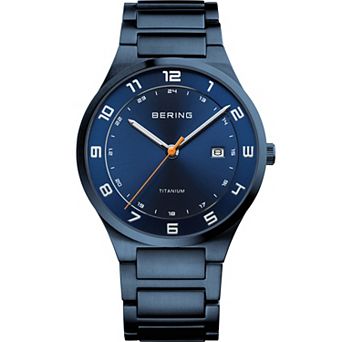 BERING Men's 39mm Titanium Matte Ion-Plated Watch - 15139-797