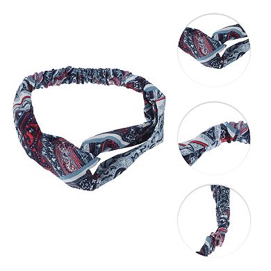 Fashion Cross Elastic Hairband for Women 1 Pc