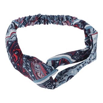 Fashion Cross Elastic Hairband for Women 1 pc