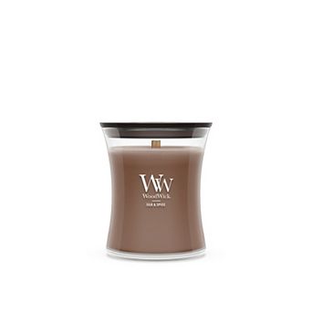 WoodWick Silk & Spice Medium Hourglass Candle