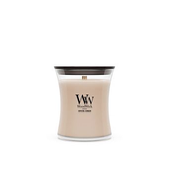 WoodWick Crystal Ginger Medium Hourglass Candle
