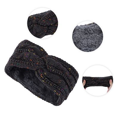 Comfortable Headband Cable Knit Cross Headband 1 Pc