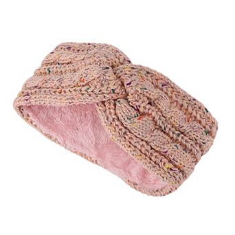 Comfortable Headband Cable Knit Cross Headband 1 pc