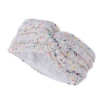 Comfortable Headband Cable Knit Cross Headband 1 pc