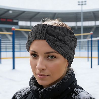 Comfortable Headband Cable Knit Headband 1 Pc