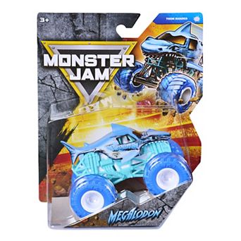 Monster Jam Megalodon Die-Cast Vehicle 1:64 Scale Kids Toy