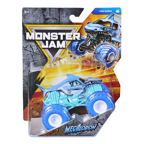 Monster Jam Megalodon Die-Cast Vehicle 1:64 Scale Kids Toy
