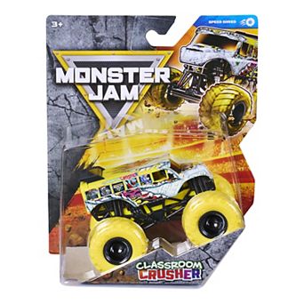 Monster Jam Classroom Crusher Die-Cast Vehicle 1:64 Scale Monster Truck Toy