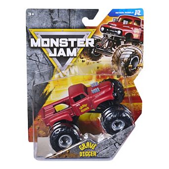 Monster Jam Grave Digger Die-Cast Vehicle 1:64 Scale Monster Truck Toy