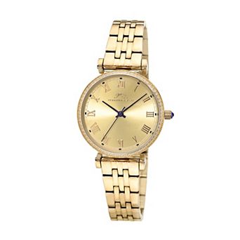 Porsamo Bleu Emma Women's Sunray Dial & Topaz Bracelet Watch - 1411