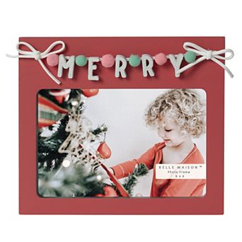 6" x 4" Merry Picture Frame Table Decor