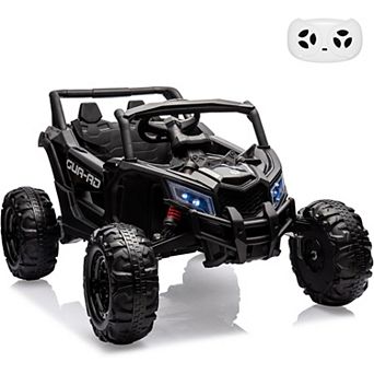 24V 2 Seater Ride on UTV Car, Battery Powered Electric Vehicle with Remote Control