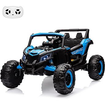 24V 2 Seater Ride on UTV Car, Battery Powered Electric Vehicle with Remote Control
