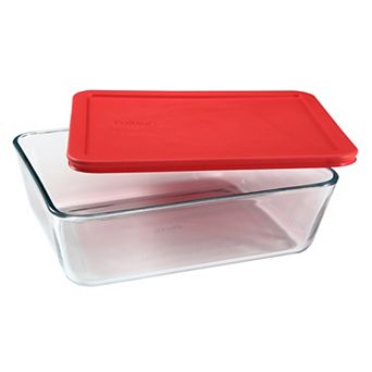 Pyrex Simply Store 11 cup Rectangular Glass Food Storage Container