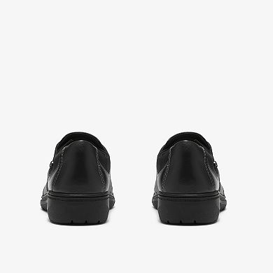 Clarks® Carleigh Lily Women's Leather Slip-On Casual Shoes