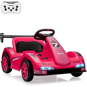 Drift Kart for Kids, 6v Electric Ride-on Go Kart with Remote Control & Dual Motors,Battery-Powered