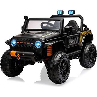 24V Ride On Car for Kids, 2 Seater Electric Truck with Remote Control, 4x45W Powerful Engine